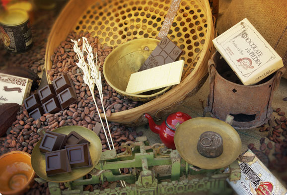 Chocolate a la piedra. Cafés y chocolates El Canario