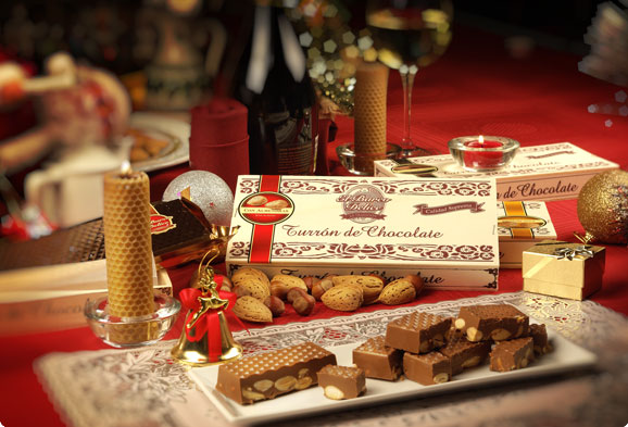 Turrón de chocolate. El Barco Delice