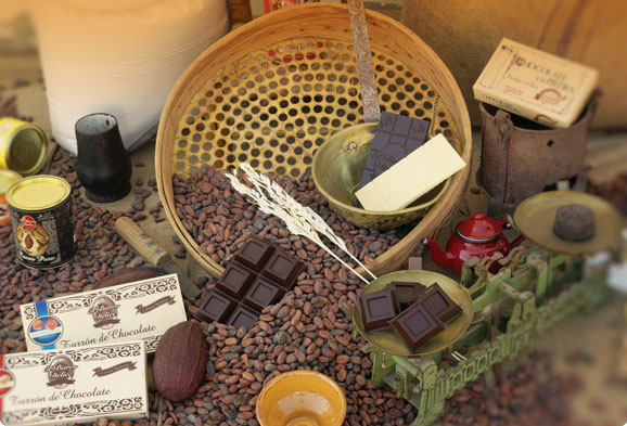 Turrón de chocolate. El Barco Delice